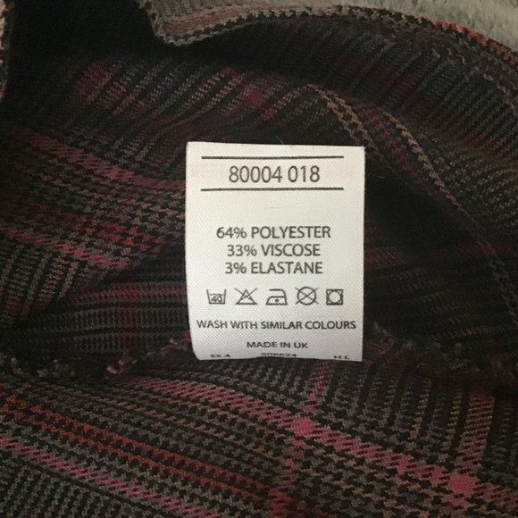 Pink & Grey mini skirt - Picture 2 of 5